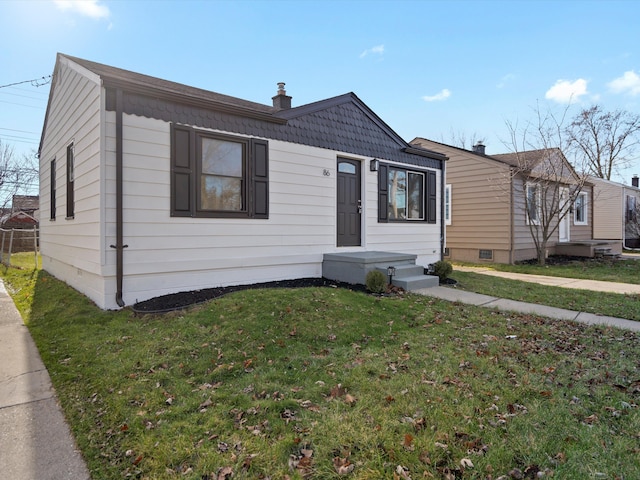 86 E Barrett Ave, Madison Heights, MI 48071 - view of front of house featuring a front lawn