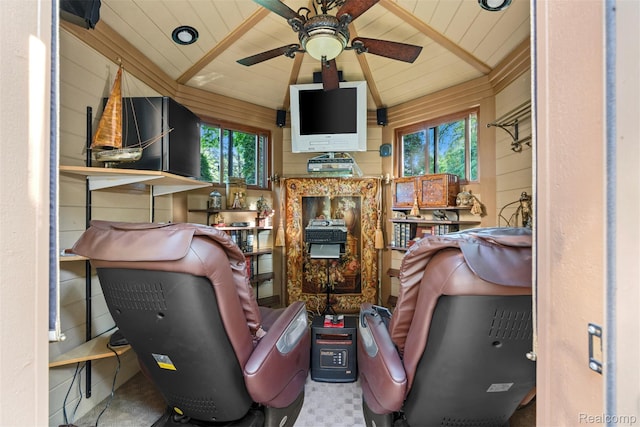 7310 Sandy Creek Ln, Bloomfield Hills, MI 48301 - interior space with ceiling fan