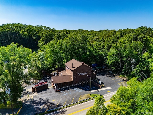 7310 Sandy Creek Ln, Bloomfield Hills, MI 48301 - aerial view of a forest