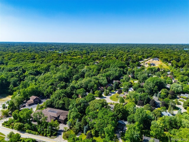 7310 Sandy Creek Ln, Bloomfield Hills, MI 48301 - aerial view of a forest