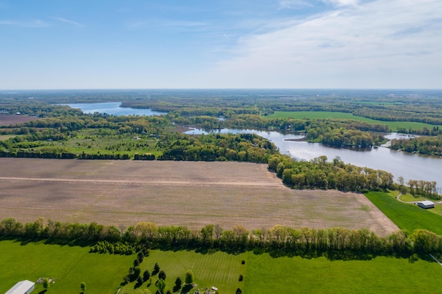 15974 Rustic Ln S, Vicksburg, MI 49097 - aerial view of sparsely populated area with a nearby body of water