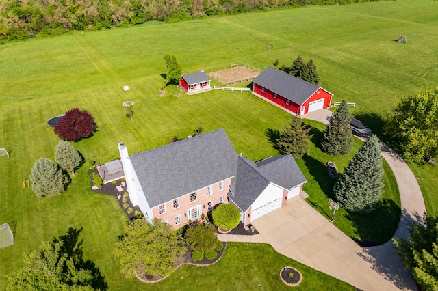15974 Rustic Ln S, Vicksburg, MI 49097 - overview of rural landscape