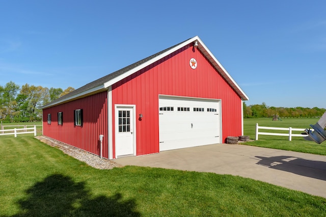 15974 Rustic Ln S, Vicksburg, MI 49097 - view of detached garage