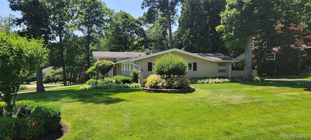 4678 Brightmore Rd, Bloomfield Hills, MI 48302 - view of home's exterior featuring a yard