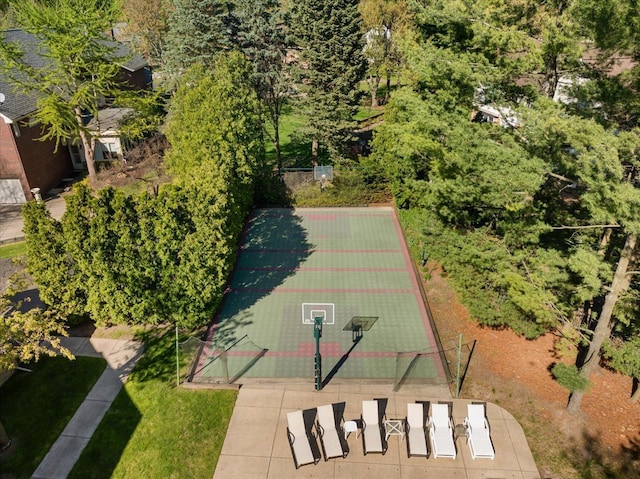 drone / aerial view
