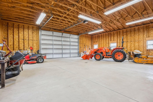 6125 Alber Rd, Saline, MI 48176 - garage with a garage door opener