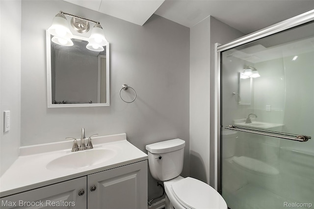 1461 Woodglen Ln Unit G-28, Bloomfield Hills, MI 48304 - bathroom with a stall shower and vanity