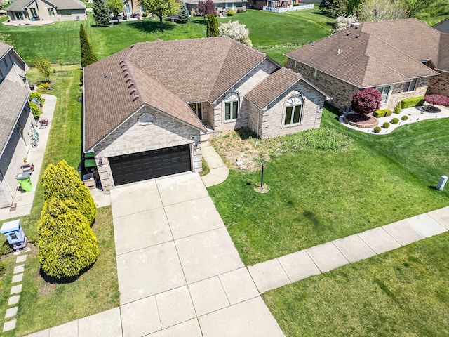 53242 Clarion Dr, Macomb, MI 48042 - aerial perspective of suburban area