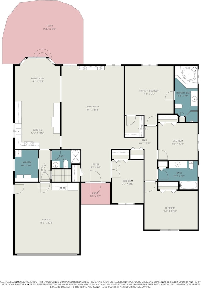 53242 Clarion Dr, Macomb, MI 48042 - floor plan / room layout
