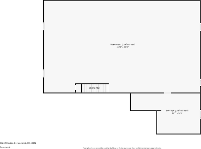 53242 Clarion Dr, Macomb, MI 48042 - property floor plan