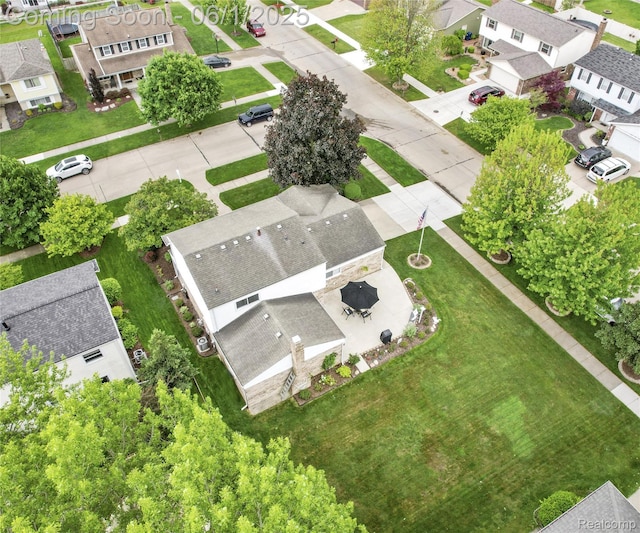 42736 Boulden Ct, Canton, MI 48187 - aerial perspective of suburban area