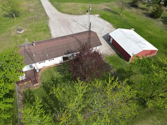 11800 N Adrian Hwy, Clinton, MI 49236 - aerial view of property and surrounding area