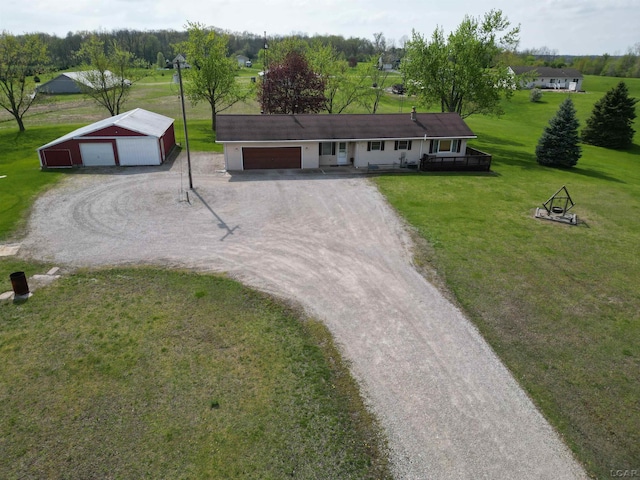 11800 N Adrian Hwy, Clinton, MI 49236 - aerial view of property and surrounding area