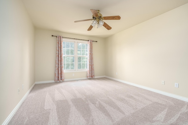 7294 Mackenzie Ln, Portage, MI 49024 - carpeted empty room featuring ceiling fan and baseboards