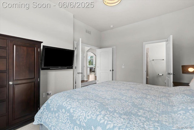 10611 Stoney Point Dr, South Lyon, MI 48178 - bedroom featuring arched walkways