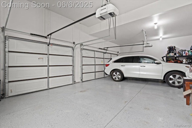 10611 Stoney Point Dr, South Lyon, MI 48178 - garage with a garage door opener