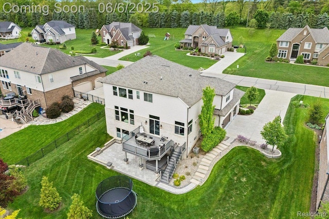 10611 Stoney Point Dr, South Lyon, MI 48178 - aerial view of residential area
