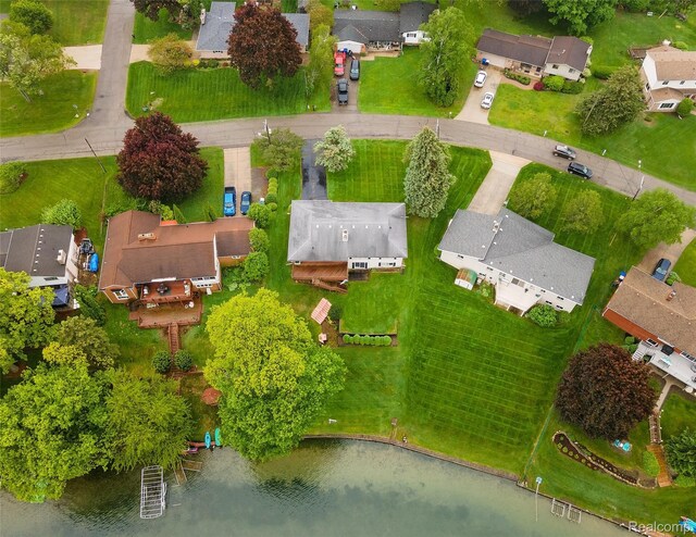 2982 Shawnee Ln, Waterford, MI 48329 - aerial perspective of suburban area