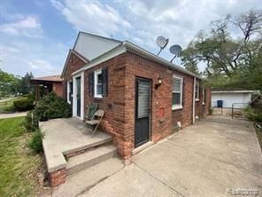 20200 Roselawn St, Detroit, MI 48221 - view of side of property featuring brick siding