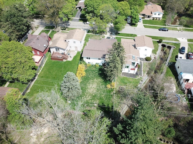 1510 S Franklin Ave, Flint, MI 48503 - aerial view of property and surrounding area with nearby suburban area