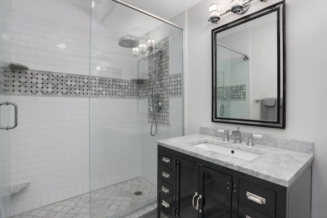 15 E Kirby St Unit 822, Detroit, MI 48202 - full bathroom with a shower stall and vanity