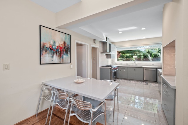 5280 Brookdale Rd, Bloomfield Hills, MI 48304 - dining room with baseboards and recessed lighting