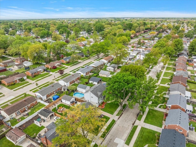 23142 Port St, Saint Clair Shores, MI 48082 - aerial view of property's location with nearby suburban area