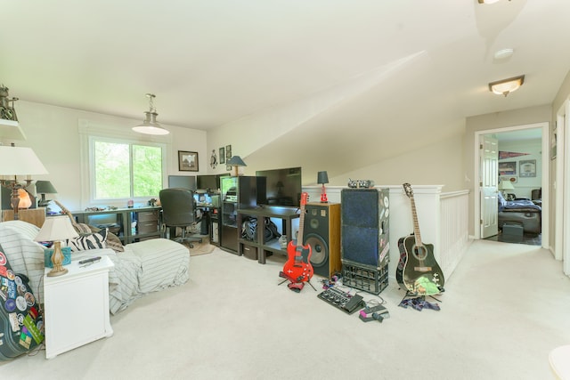 1418 Trailside Blvd, Wixom, MI 48393 - carpeted living room with a desk