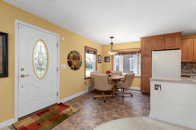 19985 Charest St, Detroit, MI 48234 - foyer with baseboards