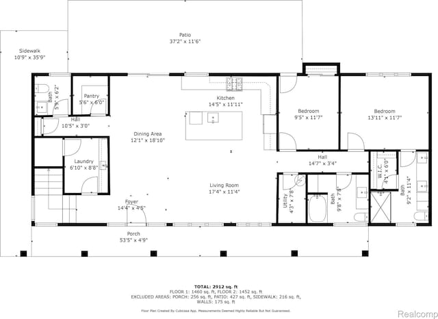 7598 Lake Park Rd, Ira, MI 48023 - home floor plan