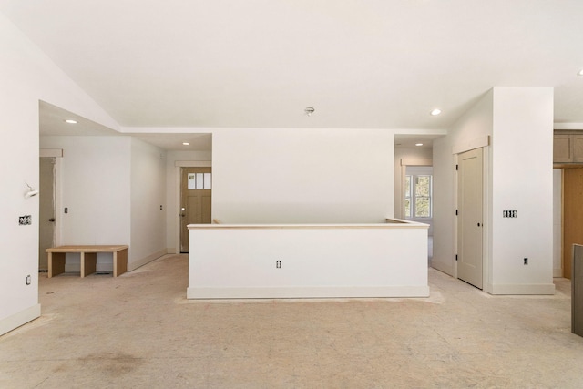 1826 S Barnes Rd, Muskegon, MI 49442 - unfurnished room with recessed lighting, light colored carpet, and baseboards