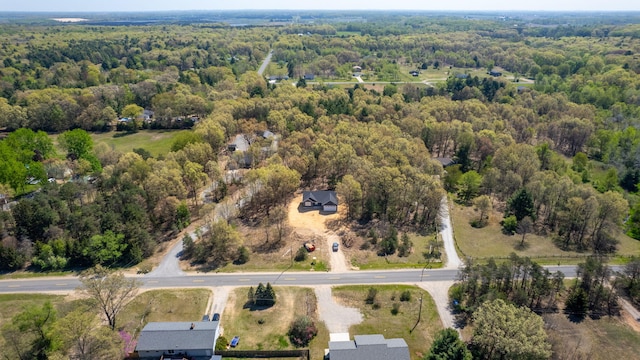 1826 S Barnes Rd, Muskegon, MI 49442 - aerial overview of property's location with a forest