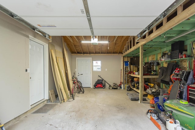 1609 Sheridan Ave, Niles, MI 49120 - view of garage
