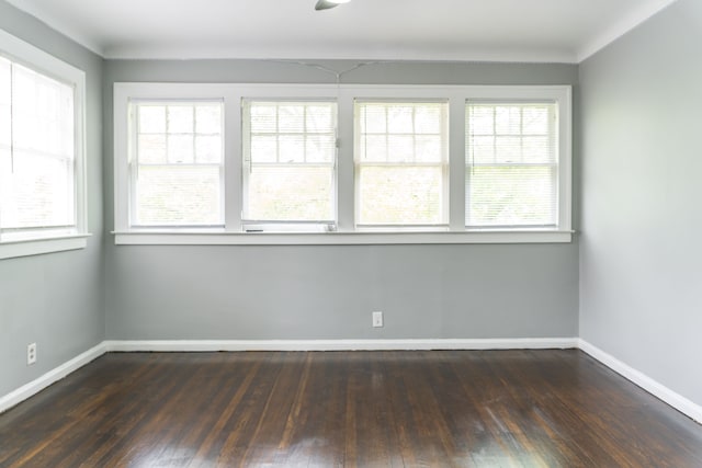 2285 Chicago Blvd, Detroit, MI 48206 - spare room with hardwood / wood-style flooring and baseboards