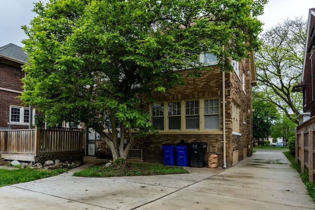 2285 Chicago Blvd, Detroit, MI 48206 - view of front of property featuring brick siding and fence