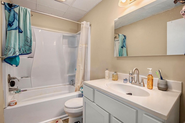 238-240 W Division St, Sparta, MI 49345 - bathroom with shower / bath combo, toilet, and vanity