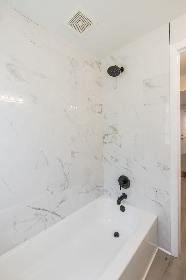 8345 Pontiac Lake Rd, White Lake, MI 48386 - full bath featuring bathing tub / shower combination