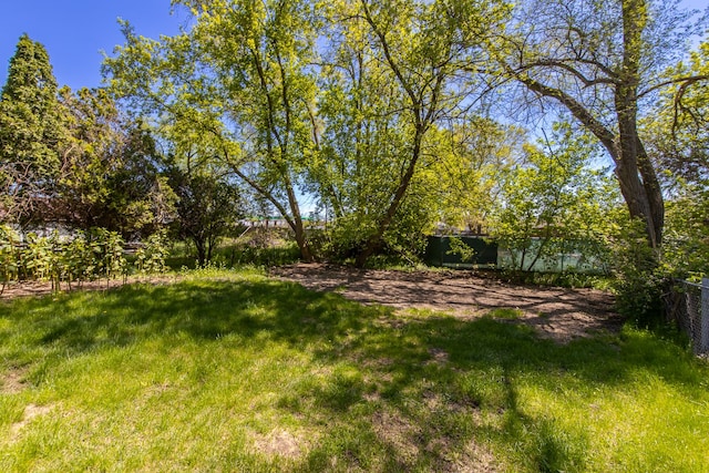 8345 Pontiac Lake Rd, White Lake, MI 48386 - view of fenced backyard