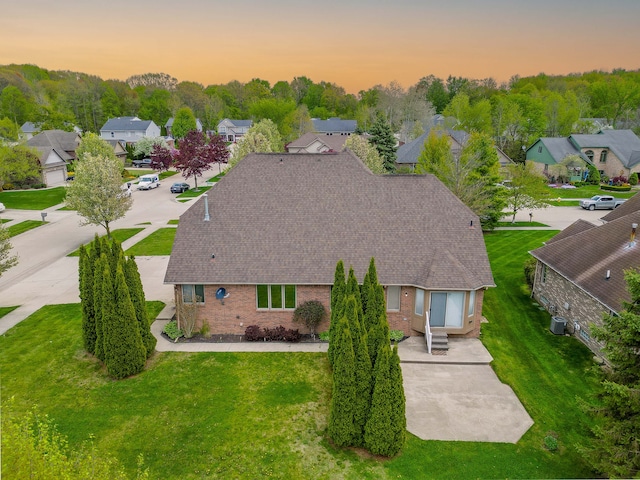 52201 Boland Rd, Chesterfield, MI 48047 - aerial perspective of suburban area