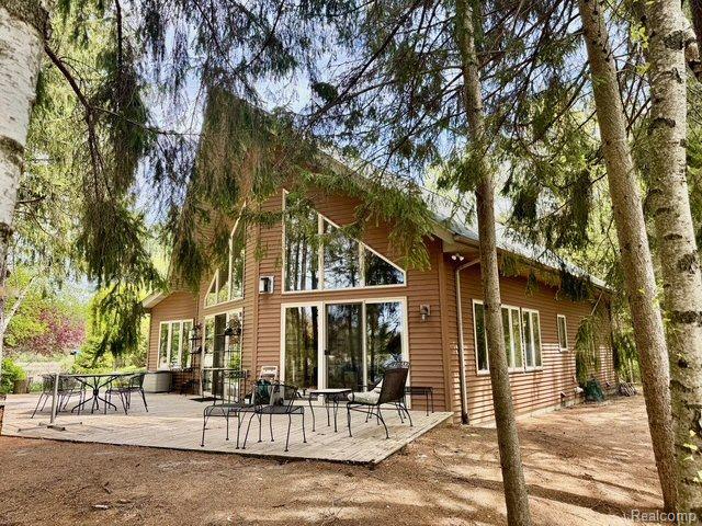 5793 Gark Rd, Attica, MI 48412 - back of house with a patio