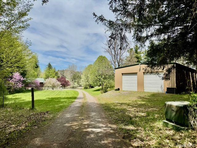 5793 Gark Rd, Attica, MI 48412 - view of dirt / gravel driveway