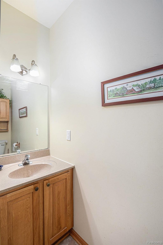 5793 Gark Rd, Attica, MI 48412 - bathroom with vanity and toilet