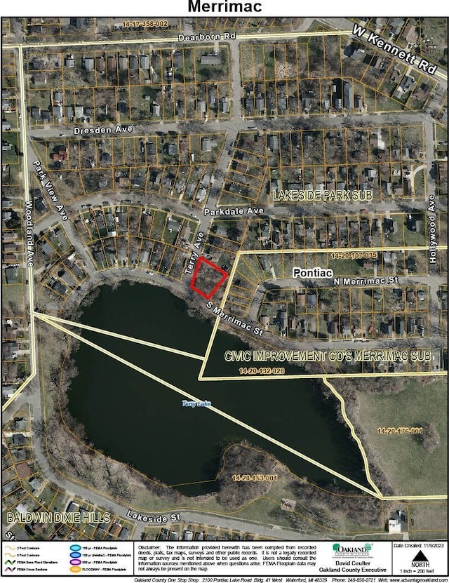 0 S Merrimac, Pontiac, MI 48340