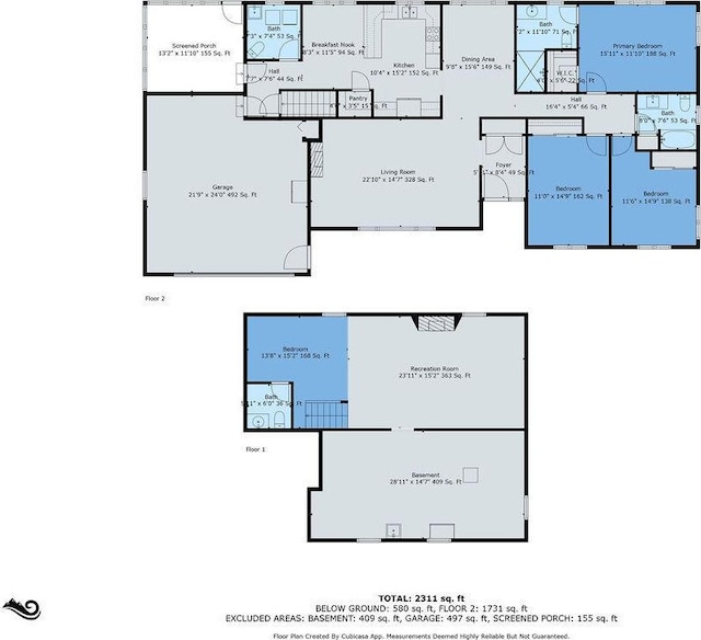 2655 Tanbark Trl, Saint Joseph, MI 49085 - room layout