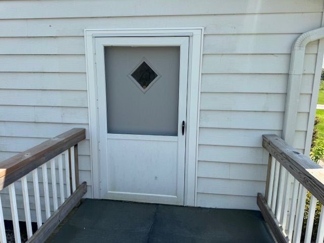 view of entrance to property
