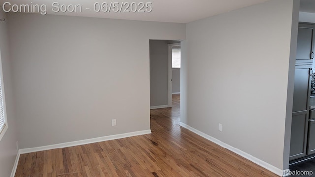 11657 Engleman Rd, Warren, MI 48089 - spare room featuring baseboards and wood finished floors