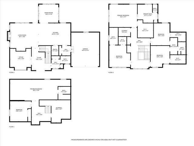 1663 Fairway Dr, Birmingham, MI 48009 - home floor plan
