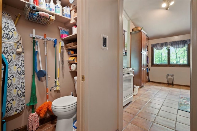 1831 Ansal Dr, Rochester Hills, MI 48309 - bathroom featuring tile patterned floors and toilet
