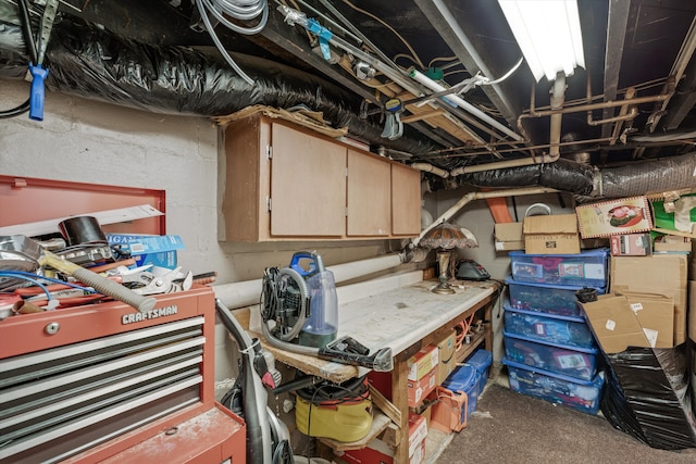 19319 Centralia, Redford, MI 48240 - view of unfinished below grade area