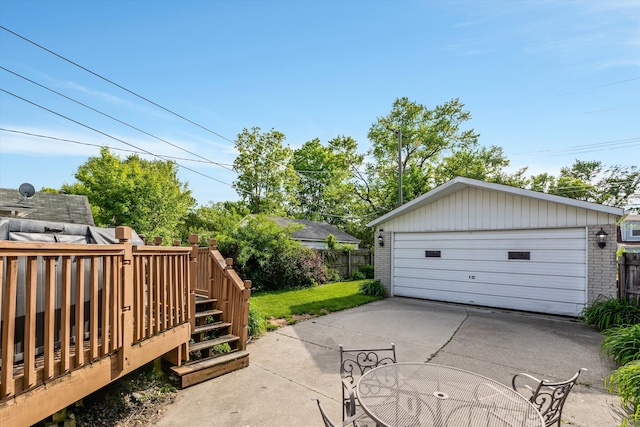 19319 Centralia, Redford, MI 48240 - view of detached garage